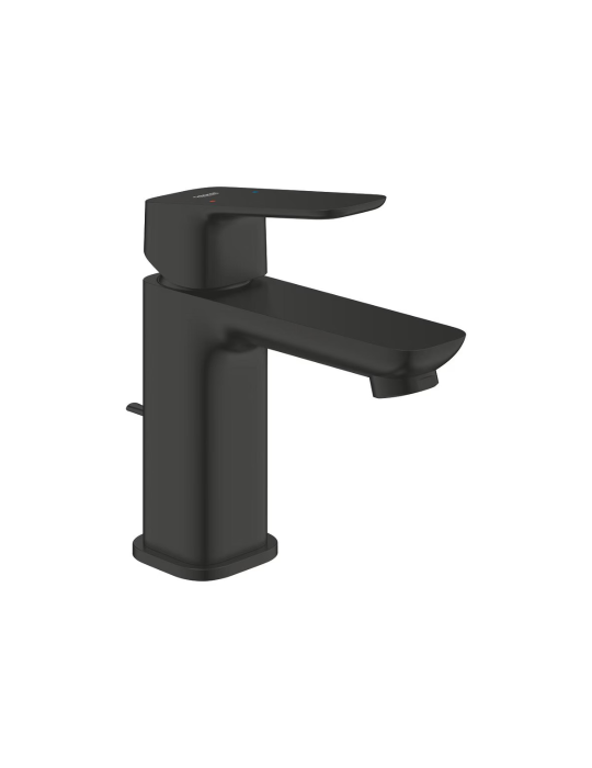 Robinet Mitigeur Monocommande Grohe Cubeo, Noir Mat, Taille S - 1016942430
