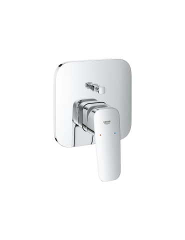 Mitigeur Monocommande Grohe Cubeo Chromé À Encastrer Pour Douche - 1017780000