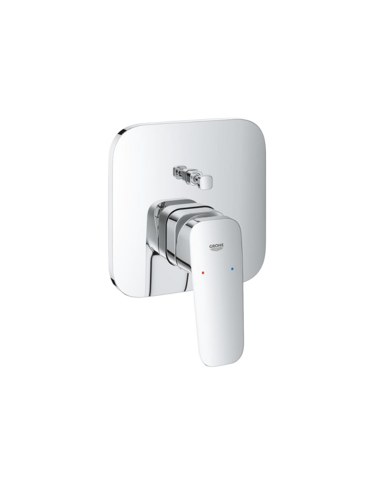 Mitigeur Monocommande Grohe Cubeo Chromé À Encastrer Pour Douche - 1017780000