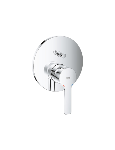 Robinet Mitigeur Monocommande Grohe Lineare 2 Voies Avec Inverseur, Chromé - 24064001
