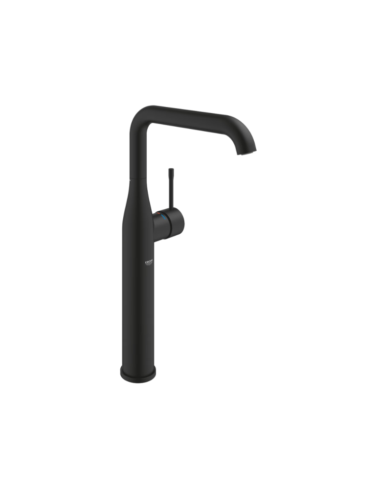 Mitigeur Lavabo Monocommande Grohe Essence, Noir Mat, Format Xl - 24170kf1