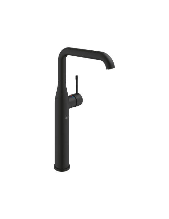Mitigeur Lavabo Monocommande Grohe Essence, Noir Mat, Format Xl - 24170kf1