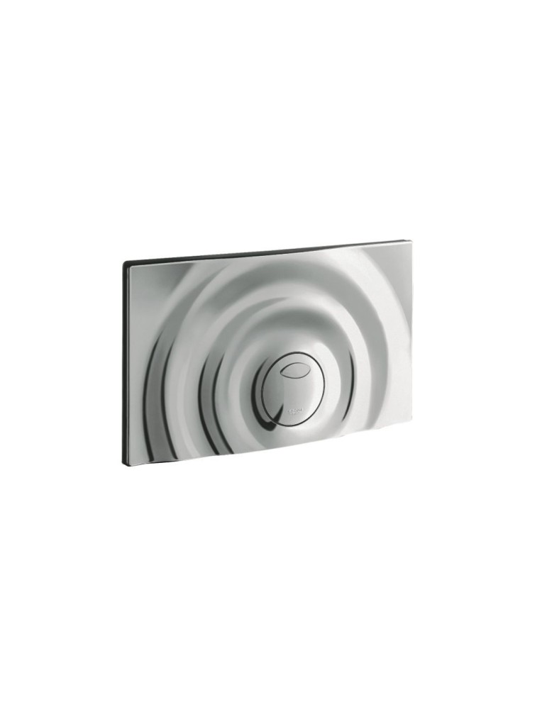 Plaque De Commande Grohe Surf G Dual Flush Chromée Pour Réservoir De Wc, Réf. 37859000