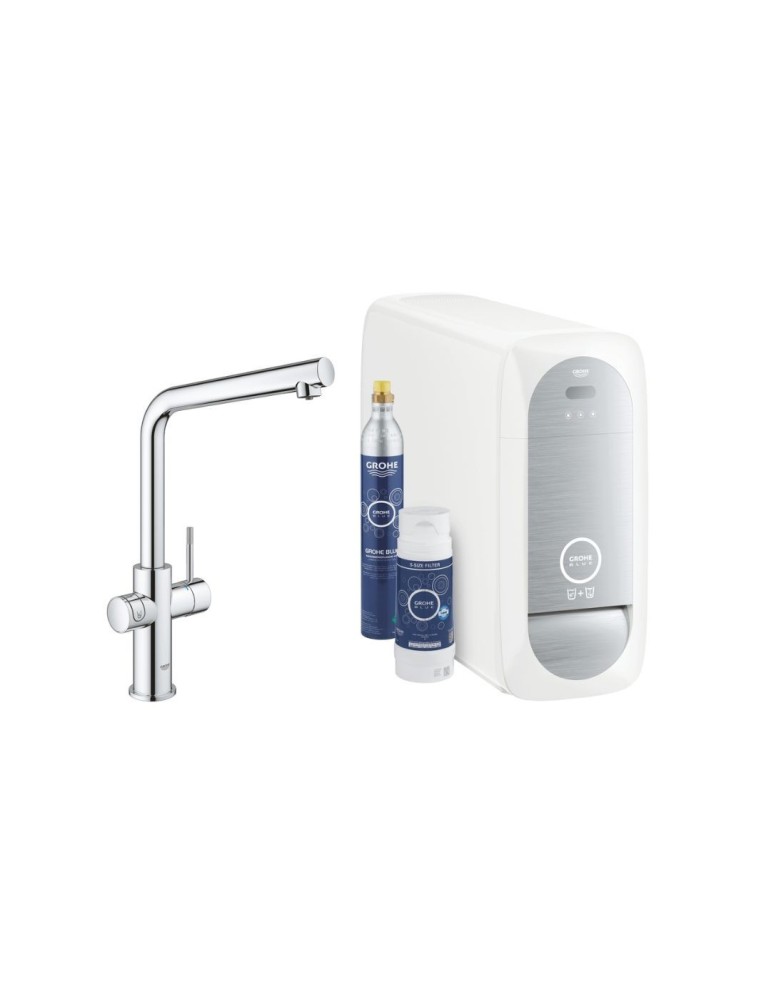 Grohe Blue Home Robinet Multifonction Chrome Wi-Fi 31454001 | Megaclima.fr