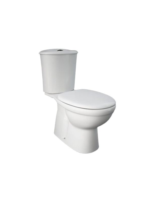 WC Monobloc RAK Karla Sortie Murale avec Abattant | Megaclima.fr