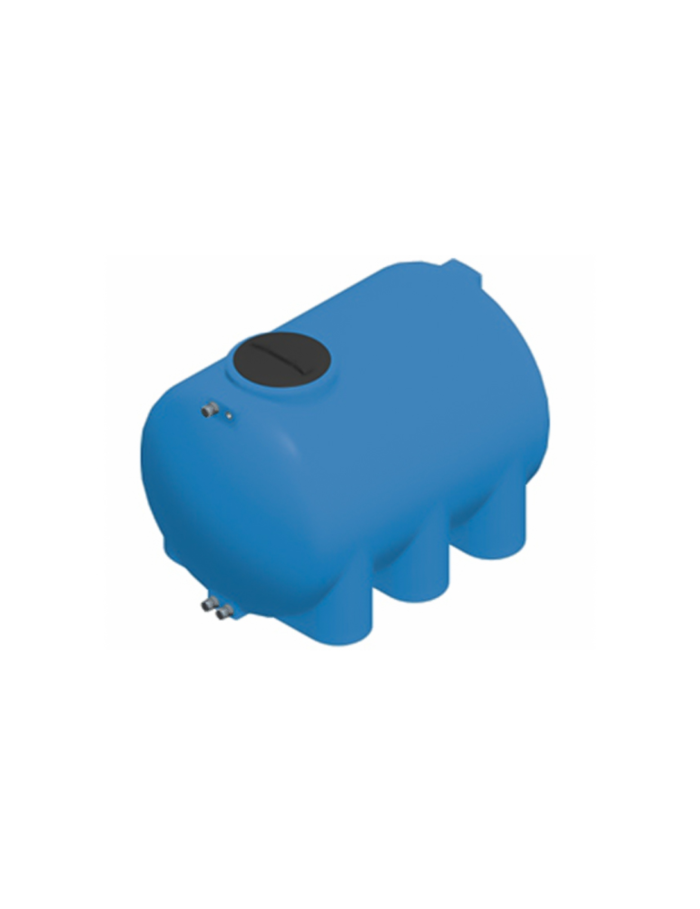 Réservoir D'eau Cylindrique Horizontal En Polyéthylène Cordivari 500 L