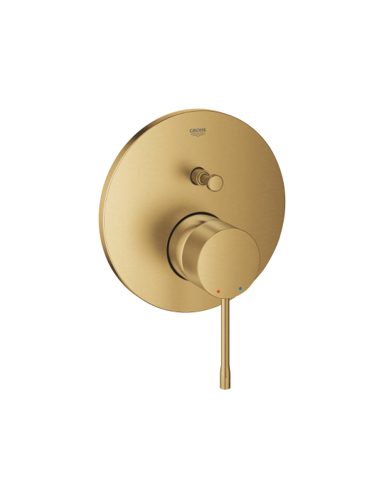 Mitigeur De Douche Monocommande Grohe Essence 2 Voies Avec Inverseur, Or Brossé - 24167gn1