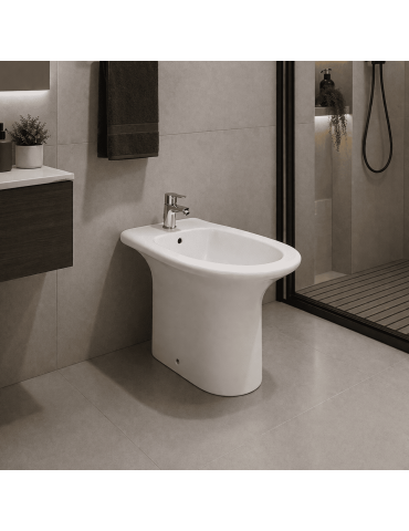 Bidet Sur Pied Orient De Rak Ceramics Blanc