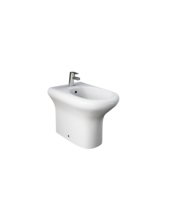 RAK Ceramics Bidet Filomur Compact Blanc au Sol | Megaclima.fr