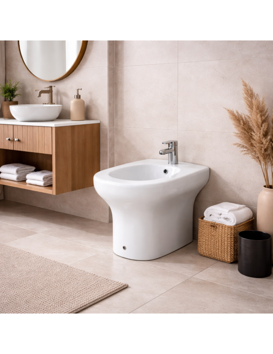 Bidet Compact Rak Ceramics À Fixer AU Mur, Blanc