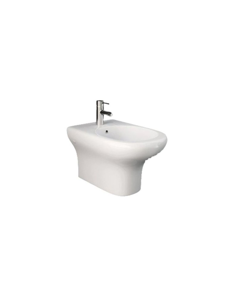 RAK Ceramics Bidet Suspendu Compact Blanc Entraxe 180 | Megaclima.fr