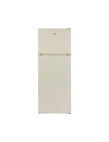 Réfrigérateur Akai 453l À Deux Portes, Finition Crème Marbrée, Dégivrage Automatique, Classe E - Akfr453cmv/t