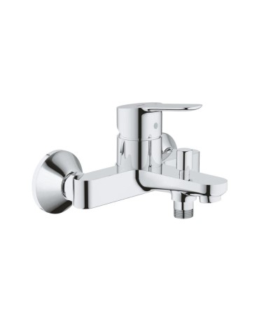 Robinet De Baignoire Monocommande Grohe Bauedge Starlight En Métal Chromé Avec Inverseur Automatique - 23334000