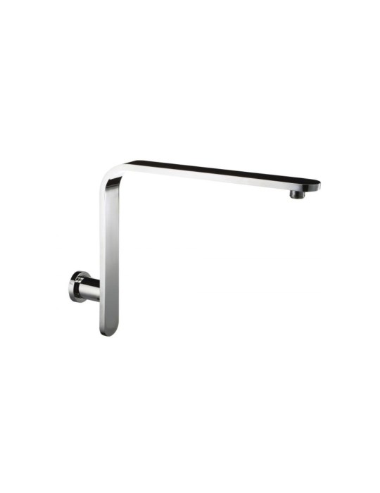 Bras De Douche Rond En Porte-à-faux Damast En Laiton Chromé L 330×280 Mm
