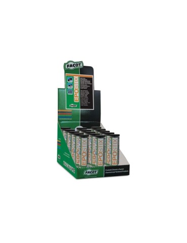 Facot Epostix Mastic Époxy Bi-composant, Boîte De 50 G