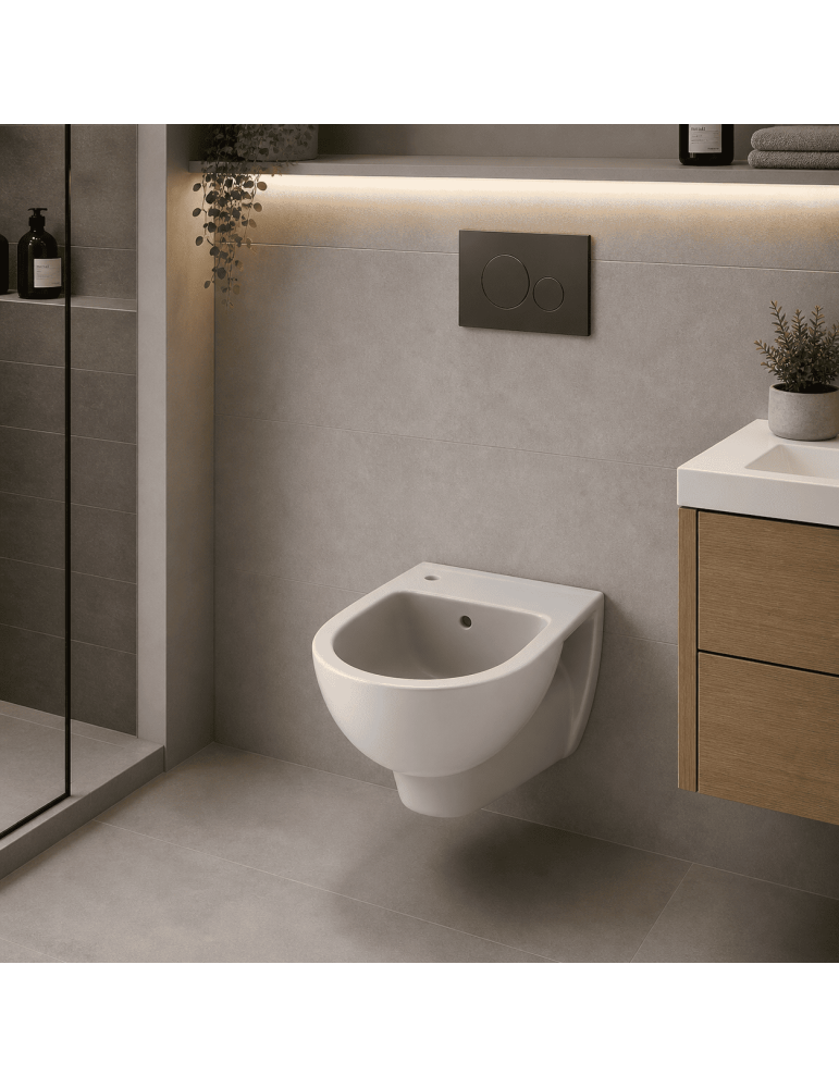 Geberit Bidet Suspendu Colibrì Blanc | Megaclima.fr