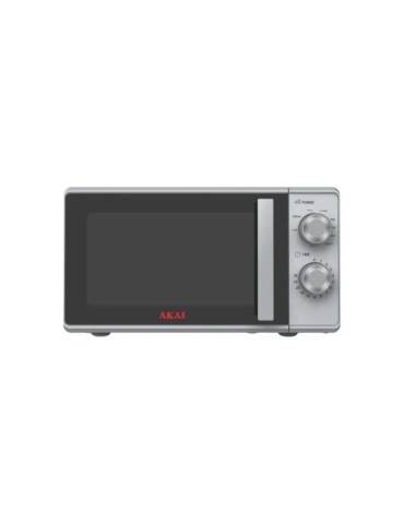 Four À Micro-ondes Akai 20 Litres 700 Watts Argenté Avec Grill - Akmw204sl