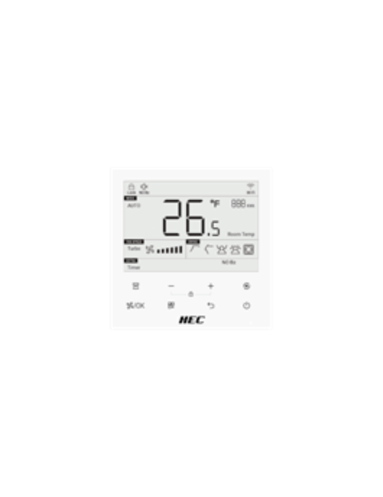Hec by Haier Commande Centralisée Wi-Fi E60-HEC | Megaclima.fr