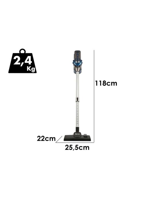 Girmi Aspirateur Balai Électrique 2 en 1 AP74-R | Megaclima.fr