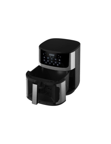 Friteuse À Air Akai Airfryer750, Capacité 7,5 Litres, Puissance 1600 Watts, 10 Programmes De Cuisson, Couleur Noire
