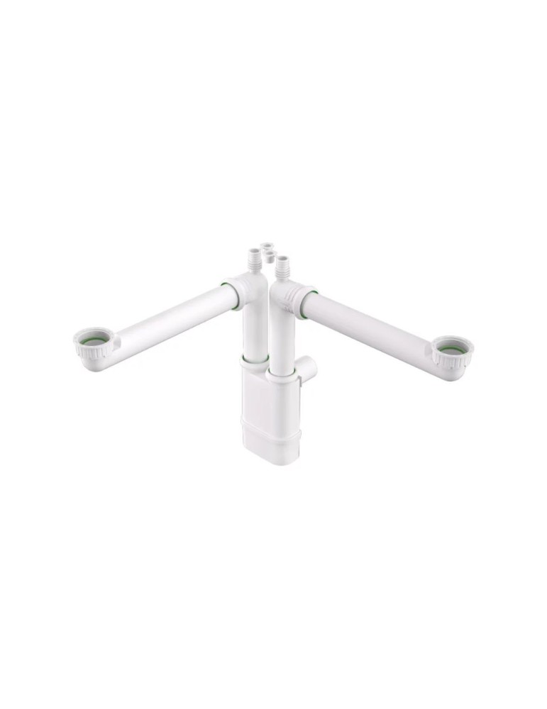 Bonomini Siphon 2 Voies Lavabo Galileo 2 Ø 40 mm | Megaclima.fr