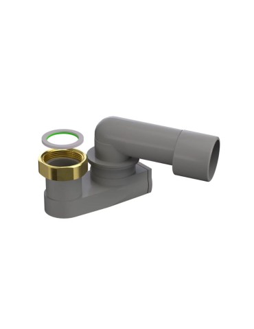 Bonomini Siphon Baignoire Extra-plat avec Articulation Ø 40/50 mm | Megaclima.fr