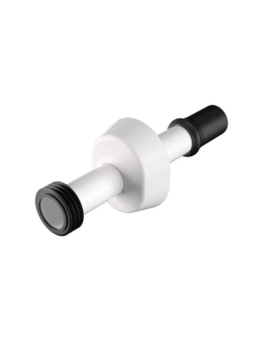 Bonomini Tube avec Rosace WC Ø 40/45 mm | Megaclima.fr