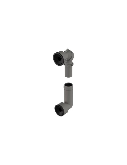 Raccord Universel Bonomini Pour Réservoirs De Toilettes Hauts, Modèle Super Kanna, Ø 32 Mm - 8850kt32b2
