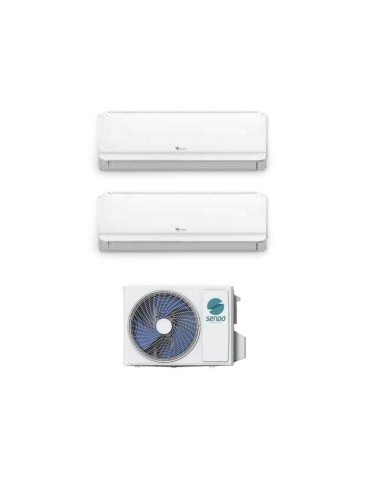 Climatiseur Split Sendo Aris 9+12 Avec Convertisseur Inverter R-32 Sfm-21ou2-au2, Wi-fi, Classe A++