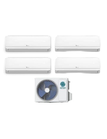 Climatiseur Split Sendo Aris 9+12+12+12 Quadri Avec Sfm-36ou4-au2 R-32 Inverter Wi-fi Classe A++