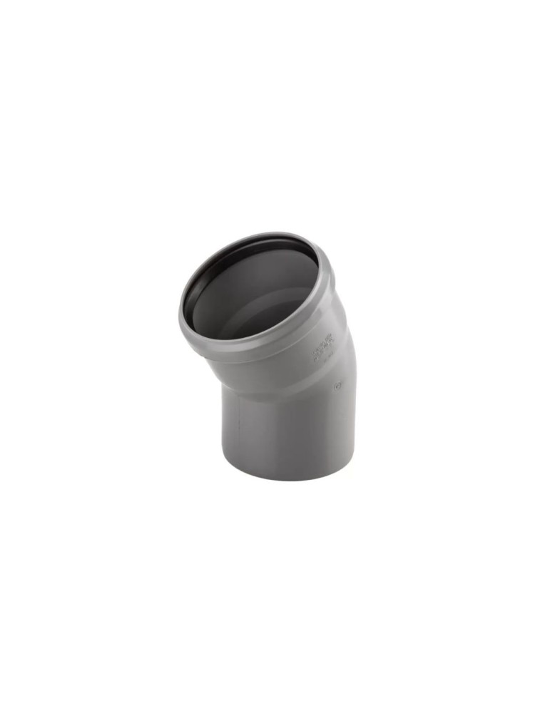 Coude HTB 30° DN 125 Wavin Ed Tech PP 241313D | Megaclima.fr