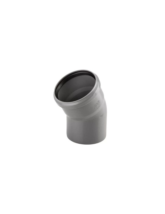 Coude HTB 30° DN 125 Wavin Ed Tech PP 241313D | Megaclima.fr