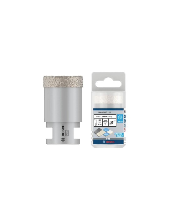 Brosse Céramique Bosch Corona Pro À SEC Pour Petites Meuleuses D'angle 35x35x22,3 Mm