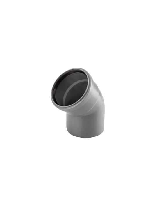 Coude Évacuation WC 45° DN125 Ed Tech 241314D | Megaclima.fr