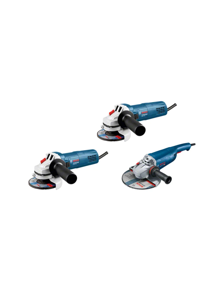 Meuleuse D'angle Bosch 3 Pièces Gws 22-230 J + 2x Gws 750