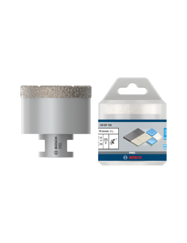 Bosch 1x Fraise Diamantée Corona Pro Céramique À SEC 60x35x22,3 Mm Pour Petites Meuleuses D'angle