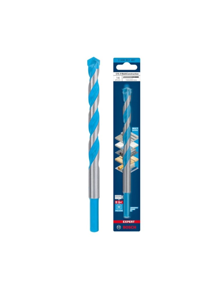 Perceuse Universelle Bosch Expert Cyl-9 Multi Construction 14x200 Mm