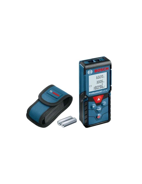 Bosch Télémètre Laser GLM 40 PRO avec Housse | Megaclima.fr