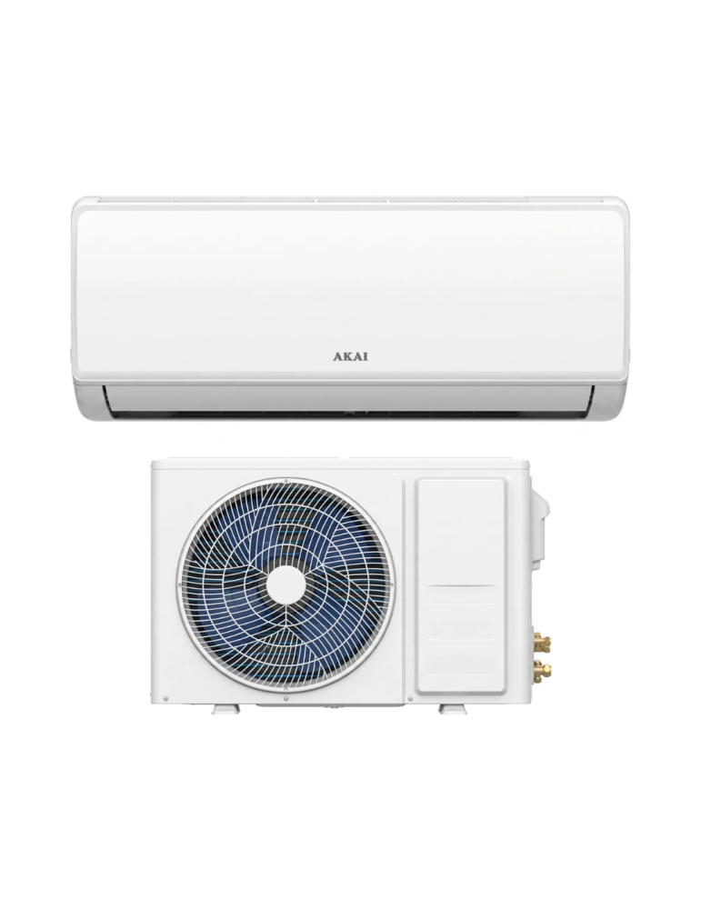 Climatiseur Monosplit Akai Inverter 12000 Btu Avec Pompe À Chaleur, Classe A++/a+, Gaz R32, Wi-fi, MISTRAL1226KJ