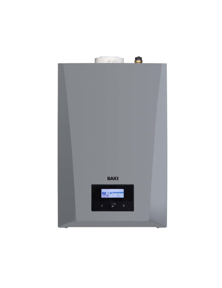 Baxi Chaudière à condensation méthane/GPL Baxi Luna MP 1.110 105 kW avec kit d'évacuation des fumées