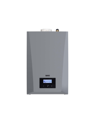 Baxi Chaudière à condensation méthane/GPL Luna MP 1.130 124 kW avec kit d'évacuation des fumées