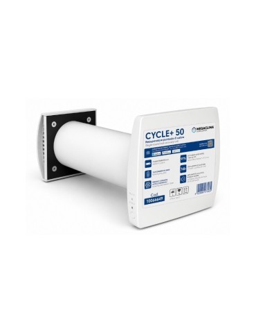 Unité De Récupération De Chaleur Megaclima Cycle+ 50 Points Avec Télécommande Compatible Wi-fi