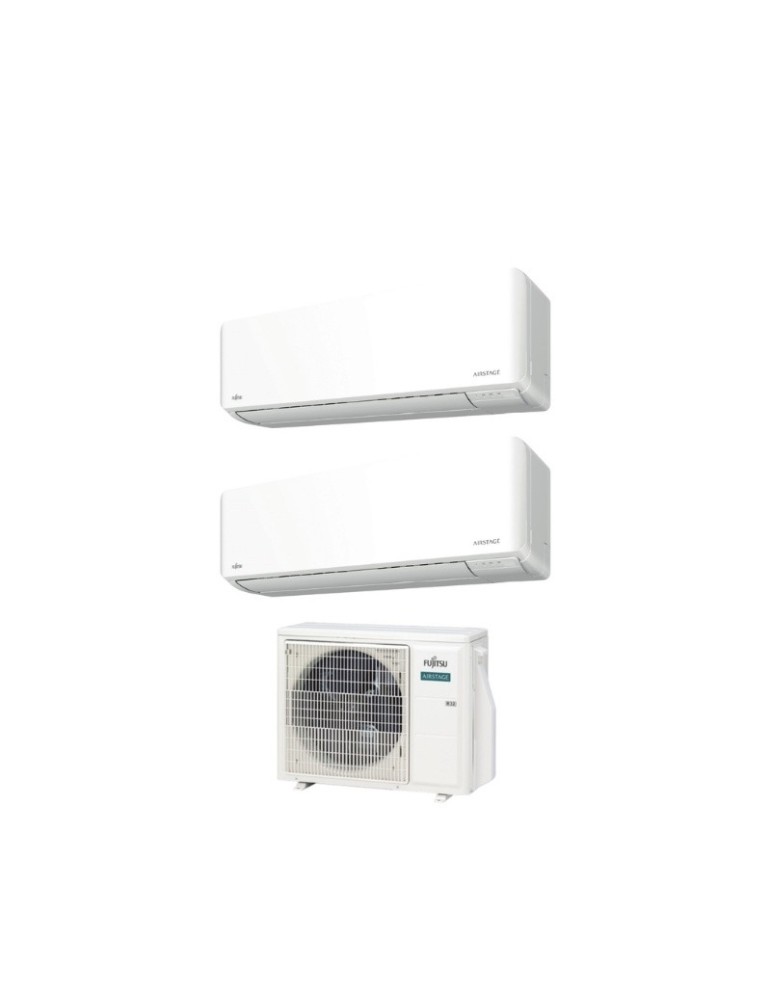 Fujitsu KMCG Dual Split 12000+12000 BTU Inverter R32 Wi-Fi A+++ | Megaclima.fr