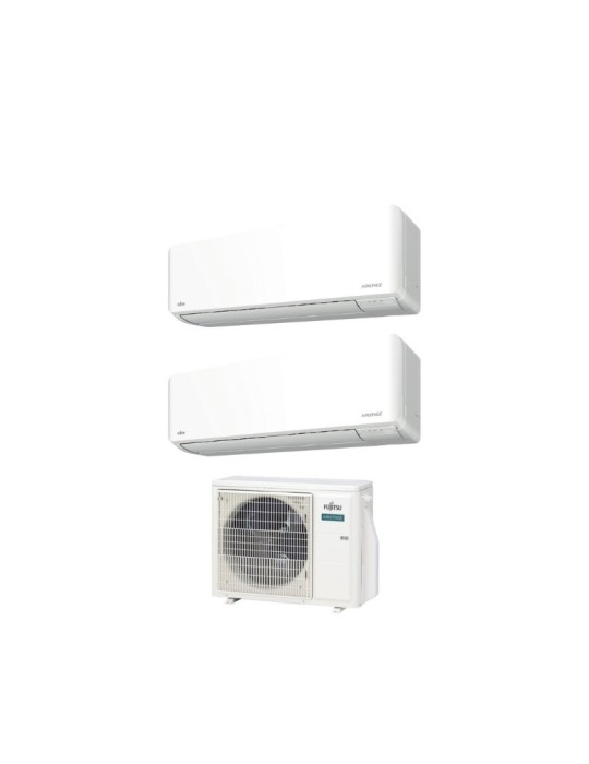 Fujitsu KMCG Dual Split 12000+12000 BTU Inverter R32 Wi-Fi A+++ | Megaclima.fr