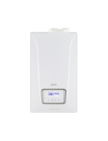 Baxi Chaudière à Condensation Luna Century 26 kW Méthane/GPL et Kit Évacuation des Fumées