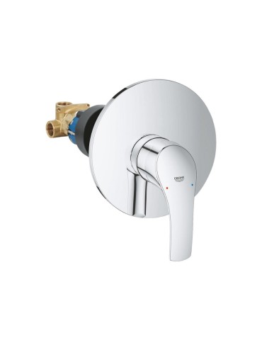 Grohe Eurosmart Mitigeur Monocommande Encastré Pour Douche – Finition Starlight (Chrome) – Métal – 33556002