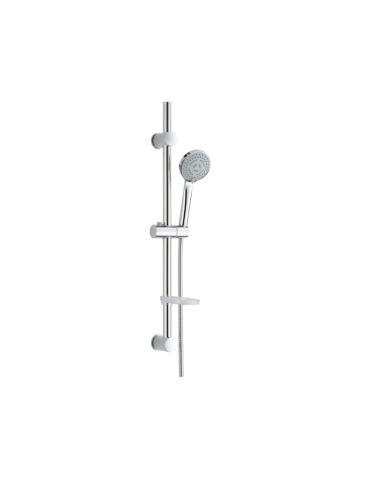 Damast Saliscendi Nature 106 – Ensemble De Douche Multifonction En Abs Chromé (3 Jets)