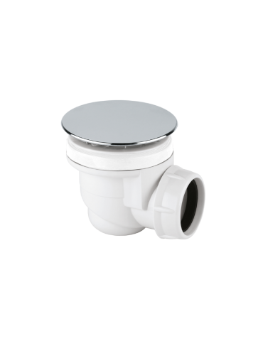 Damast Bonde Douche Ø60 mm ABS Couvercle Chrome 12338 | Megaclima.fr