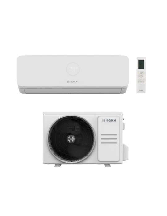 Bosch Climatiseur Monosplit Climate 3200i CL3200iU W53E de 18000 btu R-32 Inverter Wi-Fi en option Classe A++