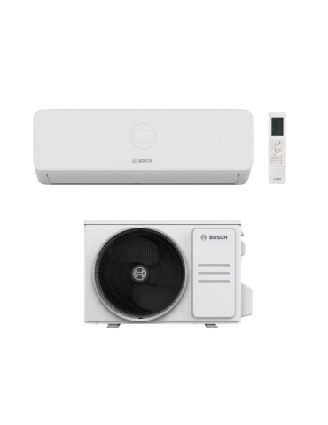 Bosch Climatiseur Monosplit Climate 3200i CL3200iU W70E de 24000 btu R-32 Inverter Wi-Fi en option Classe A++